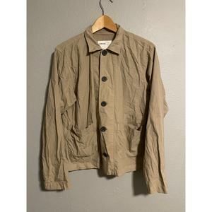 Entireworld Mens Shirt Size XS Beige Organic Cotton Type A Version 1 Long Sleeve